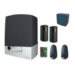 Kit automatizare poarta culisanta max. 1000kg si 20m, CAME BXV10AGE - 8K01MS-040 - 801S-0590