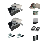 Kit de automatizare ingropata pentru porti batante 2x3.5m , CAME Frog 001U1901ML