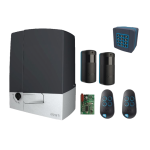 Kit automatizare poarta culisanta max. 1000kg si 20m, CAME BXV10AGE - 8K01MS-040 - 801MS-0590