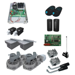 Kit automatizare ingropata pentru porti batante max. 2x5.5m , CAME FROG PLUS, 001FROG-PM4