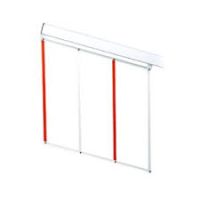 Grilaj din aluminiu 2m pentru bariera Came 001G0465