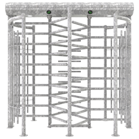 Turnichet vertical cu dublu pasaj de trecere din otel inoxidabil 304, CAME Ozak, BTX 300 N1-D