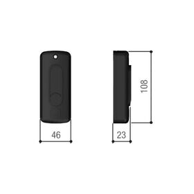 Set fotocelule cu raza de 30m, CAME 001DIR30