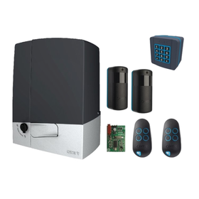 Kit automatizare poarta culisanta max. 1000kg si 20m, CAME BXV10AGE - 8K01MS-040 - 801S-0590