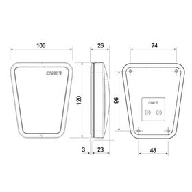 Lampa de semnalizare CAME KLT1FDSW, 806LA-0060