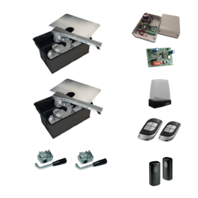 Kit de automatizare ingropata pentru porti batante 2x3.5m , CAME Frog 001U1901ML