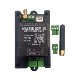 Modul GSM 4G cu SIM si sursa de alimentare inclusa – Control acces telefonic pentru porti si bariere prin SMS/Apel