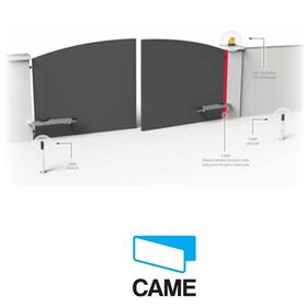 Kit de automatizare porti batante 2x1.8m, Came Amico 001U6111ML