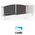 Kit de automatizare porti batante 2x1.8m, Came Amico 001U6111ML
