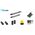 Kit de automatizare porti batante 2x1.8m, Came Amico 001U6111ML