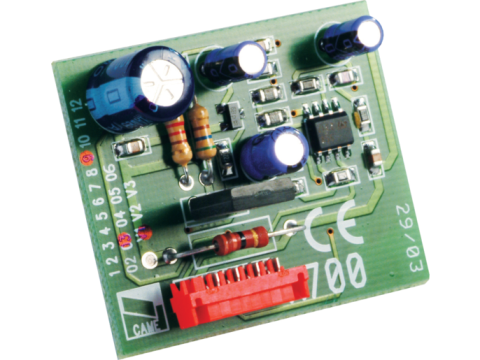 Placa de decodificare si gestiune control acces cu transponder, Came