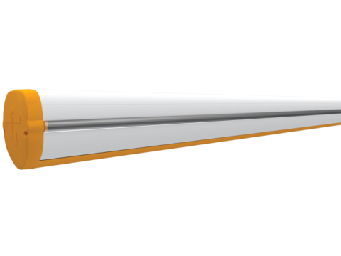 Bara din aluminiu Came 803XA-0410, 6.3m, 130x85mm