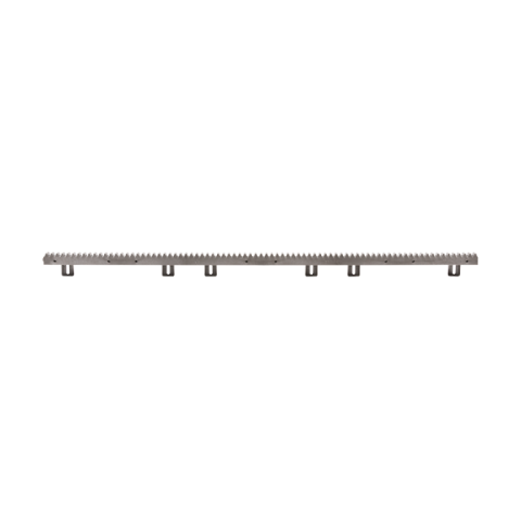 Cremaliera teflonata MGACRS6, cu insertie metalica, max. 800kg, prinderi jos