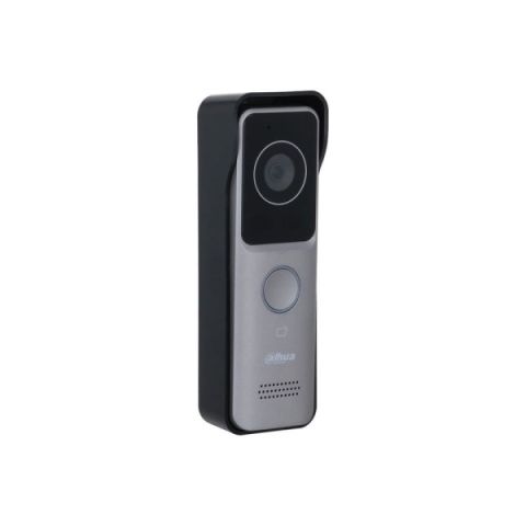 Videointerfon de exterior IP WiFi Dahua VTO2311R-WP, 2 MP, 1 familie, auto IR, IC card, 3.000 carduri, slot card, aparent, PoE